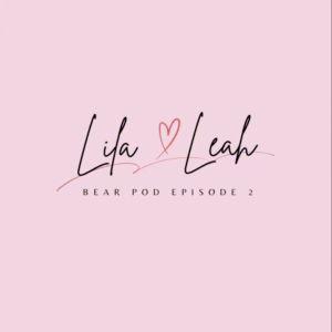 Cover for the Lila and Leah podcast. Designed by Lila Revelas.